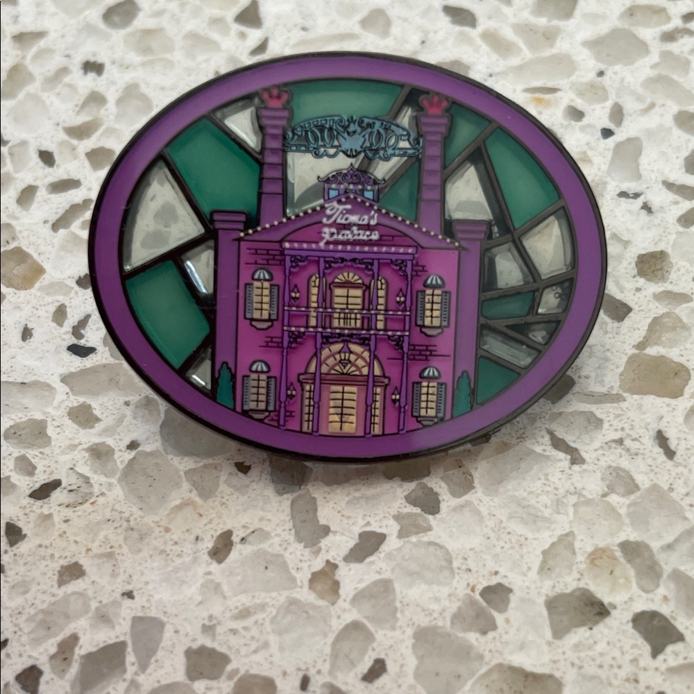 Loungefly Disney Princess Tiana Castle Stained Glass Pin